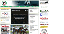 Desktop Screenshot of jarlsberg-travbane.no